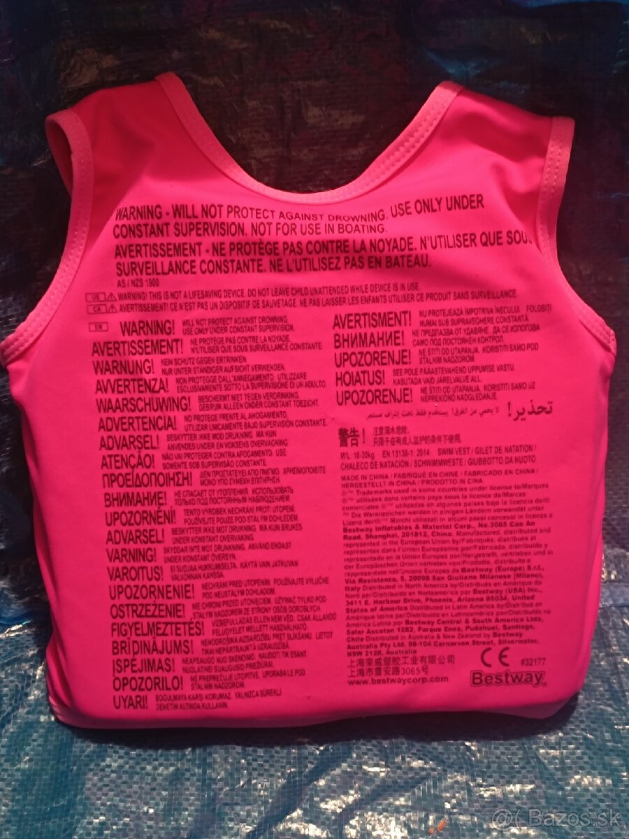 Plavecká vesta pre deti od 3-6 rokov - 2