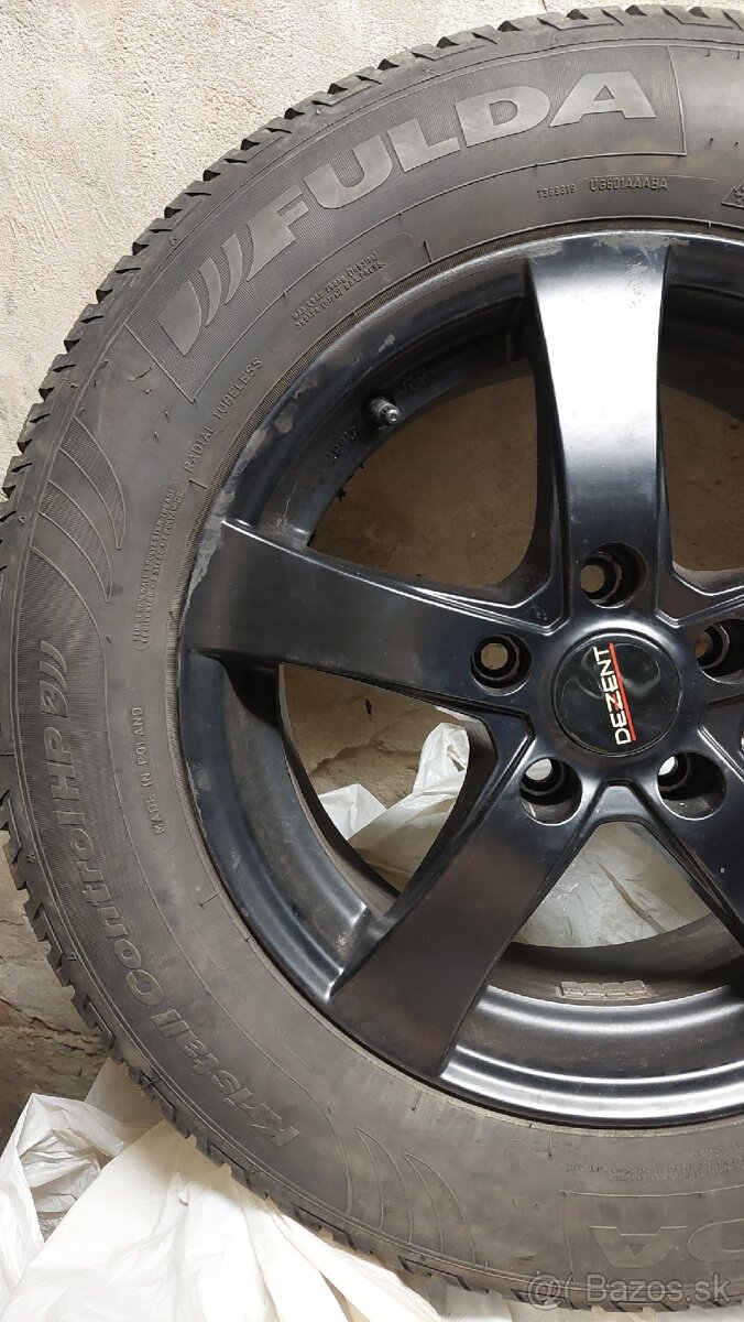 5x114.3 215 65 R16 Zimné pneu disky Dacia Duster - 2