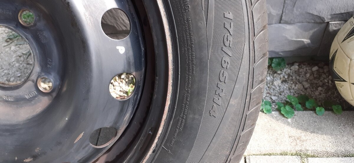 175/65r14 letne nove peugeot 206 - 2