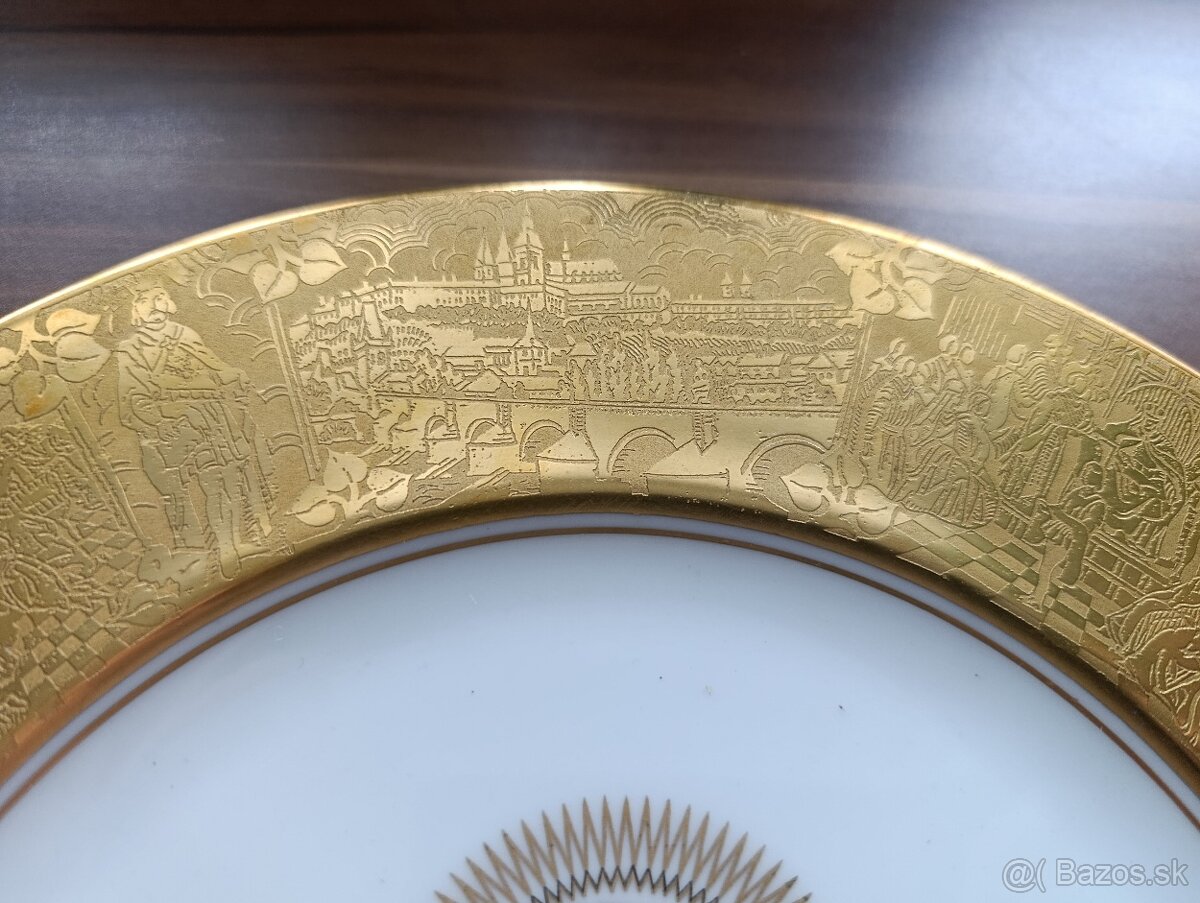 Starý patriotický tanier, Československá republika - 2