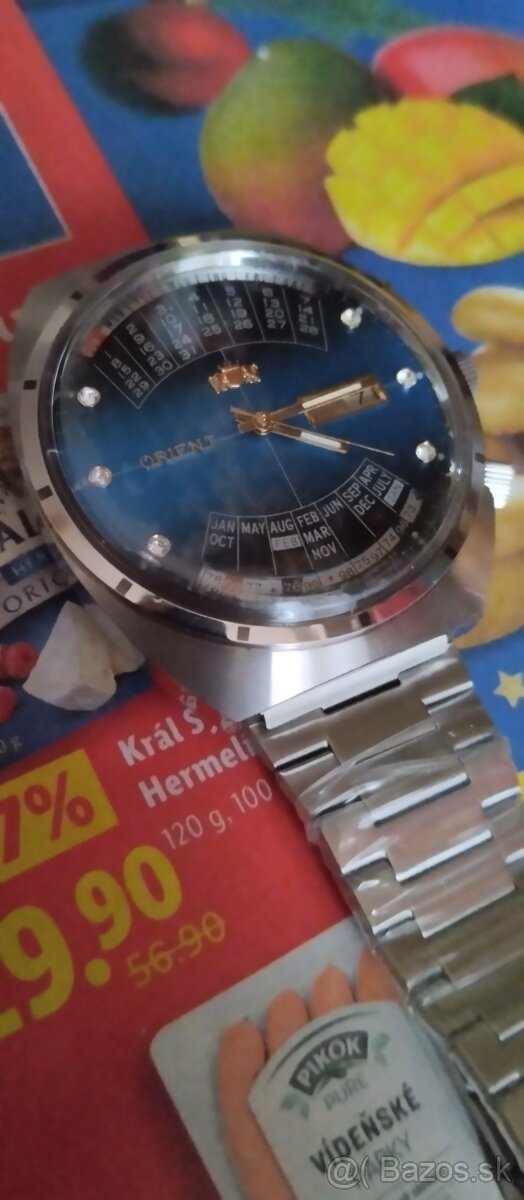 hodinky ORIENT AUTOMATIK MULTIKALENDAR,NOVÉ - 2