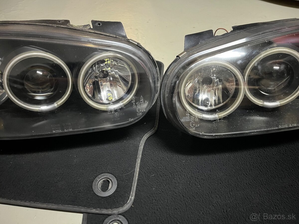 Predné svetlá vw golf 4 - 2