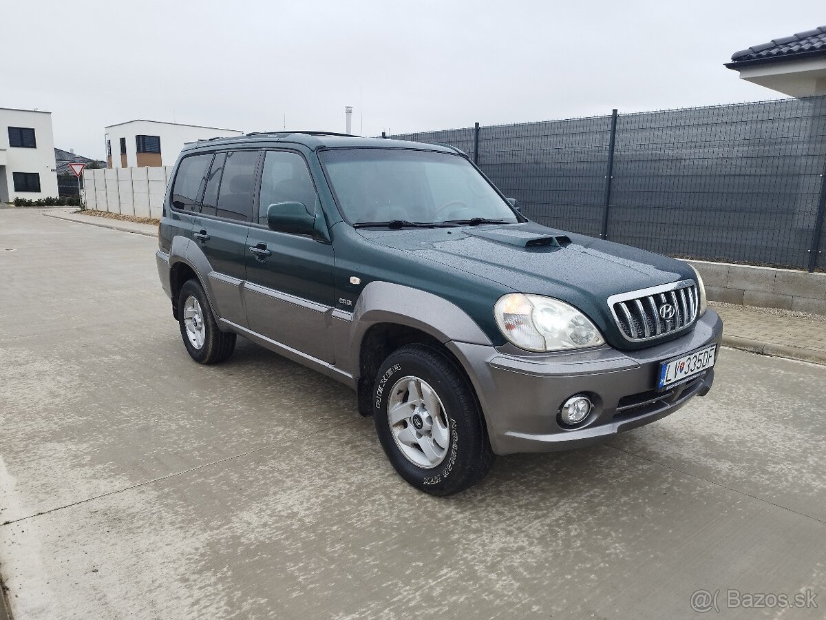 Hyundai terracan 2.9crdi 110kw 4x4 - 2