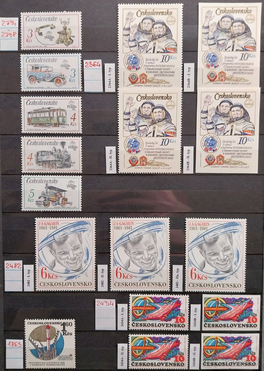 Známky ČESKOSLOVENSKO – 5 - 2