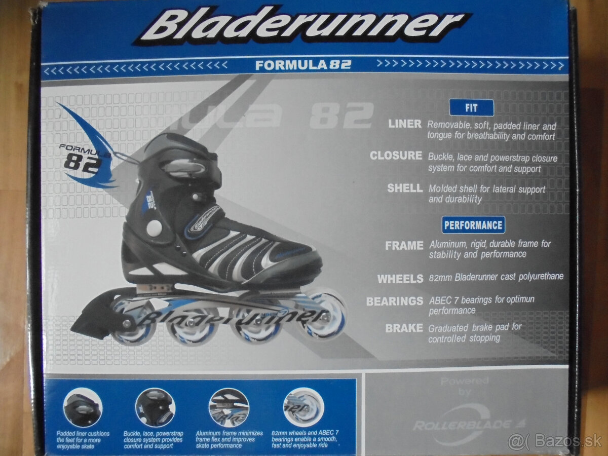 KOLIESKOVÉ KORČULE + PRILBA - 2