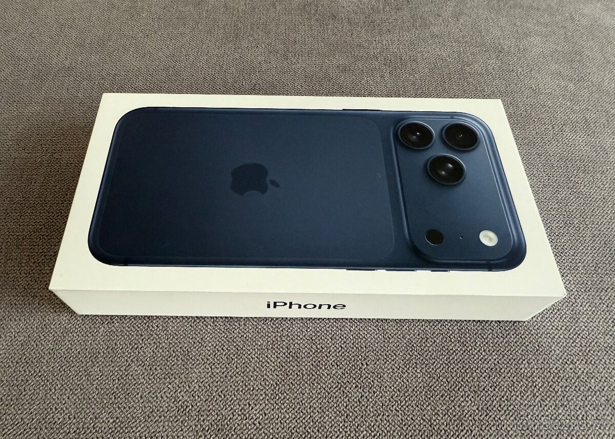 iPhone 17 Pro Max 256GB Deep Blue NEROZBALENÝ - 2