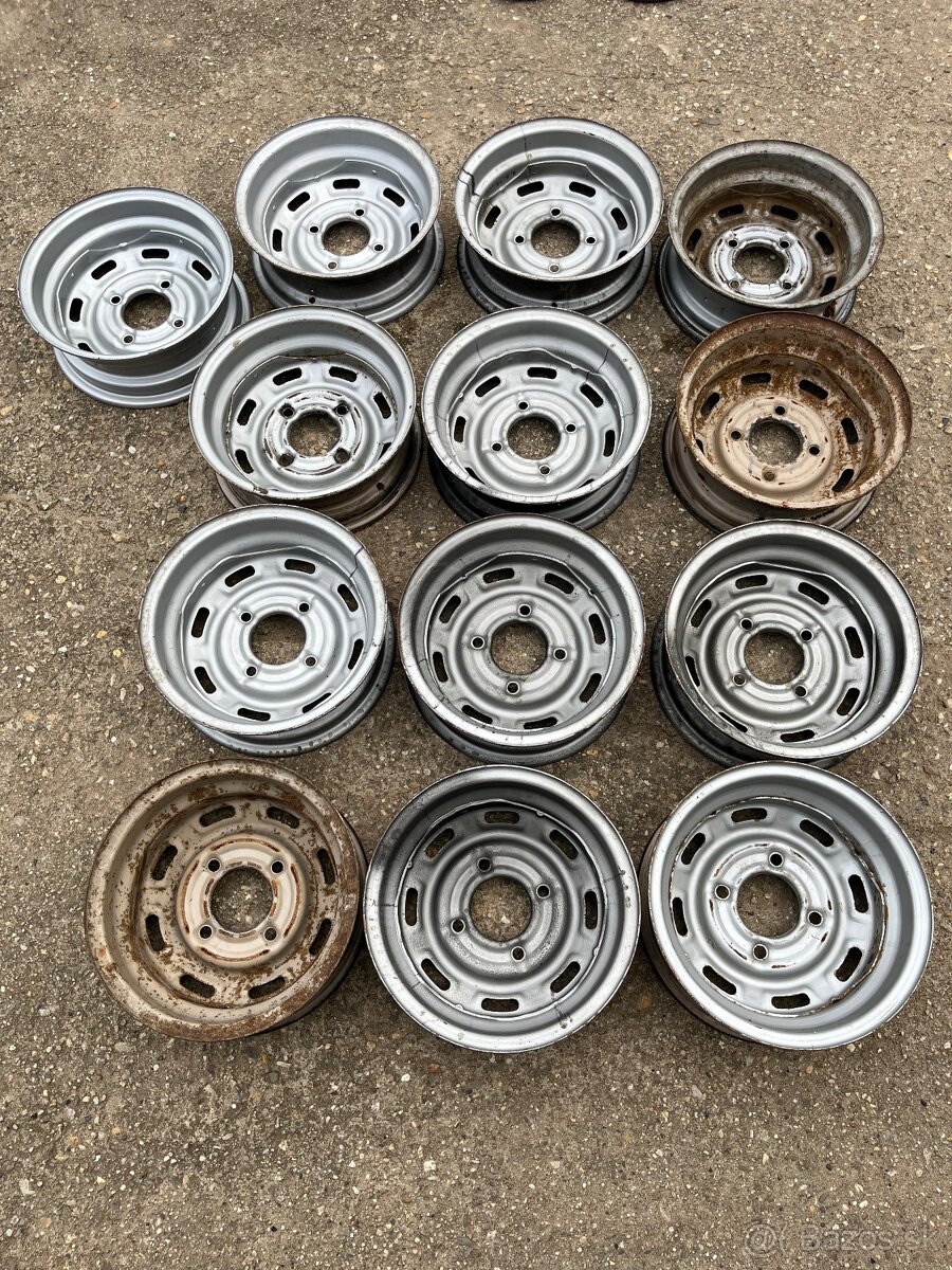 Kolesá disky ráfiky Škoda 105 120 - 2