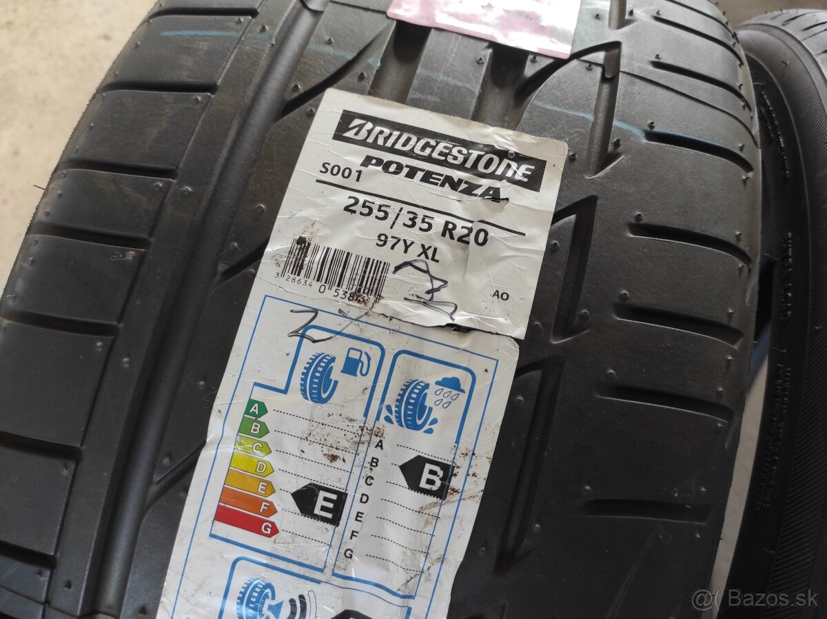 Letné pneumatiky 255/35 R20 Bridgestone 2ks - 2