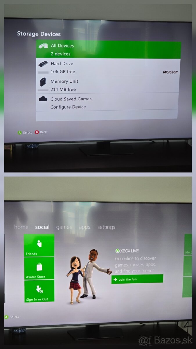 Xbox 360 120GB + 4 hry - 2