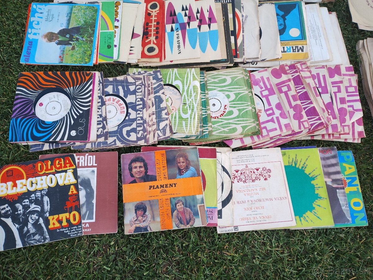 STAROŽITNÉ ORIGINÁLNE GRAMOFÓNOVÉ DOSKY - 2