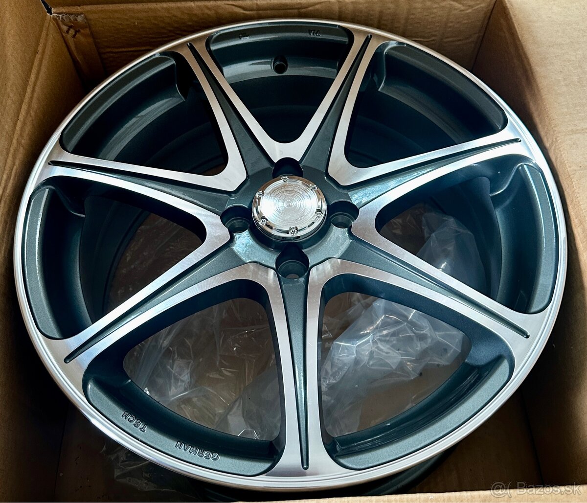 4x100 R17 7,5J ET38 nepoužité - 2