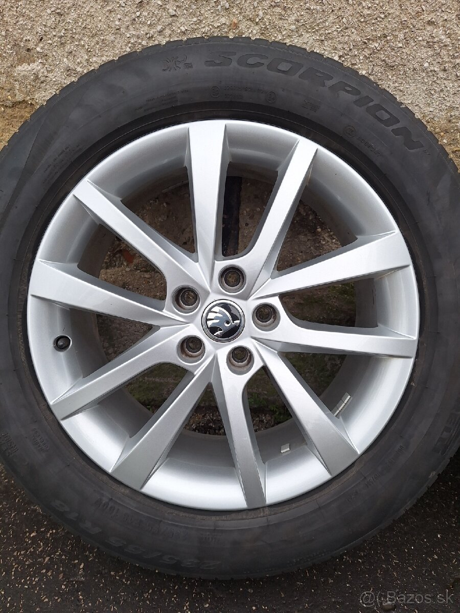 5x112 r18 škoda originál - 2
