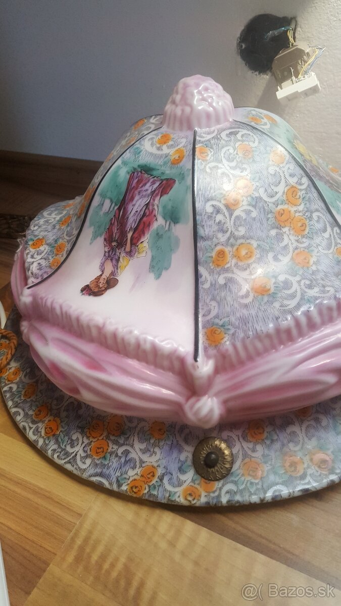 LUSTER secesný - MURANO - 2