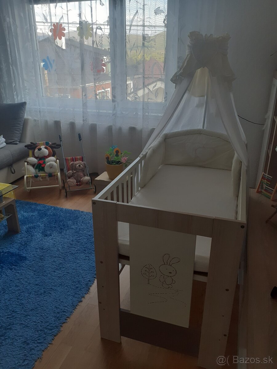 Detská postieľka - Klups Safari Zajačik - 2