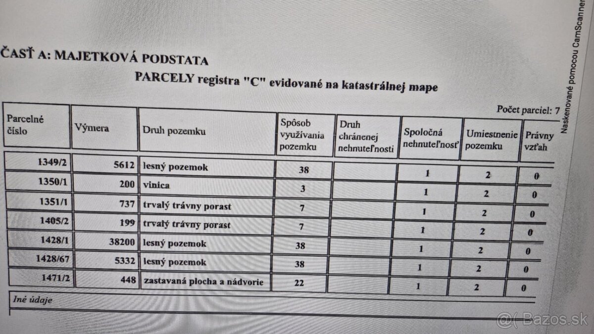 Lesný pozemok -5ha,podiel 1/1 - 2