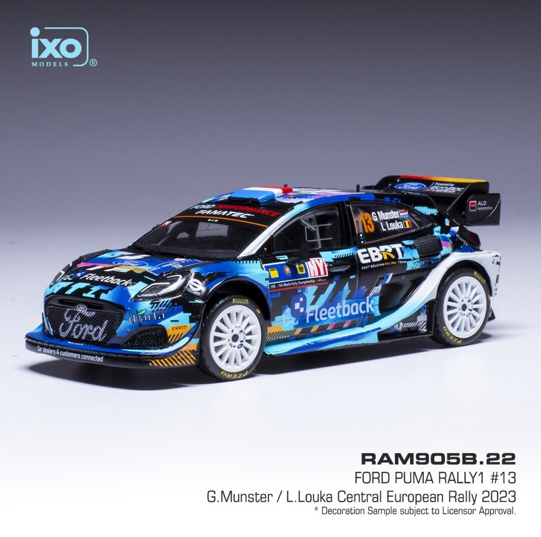 Modely Ford Puma Rally1 1:43 IXO - 2