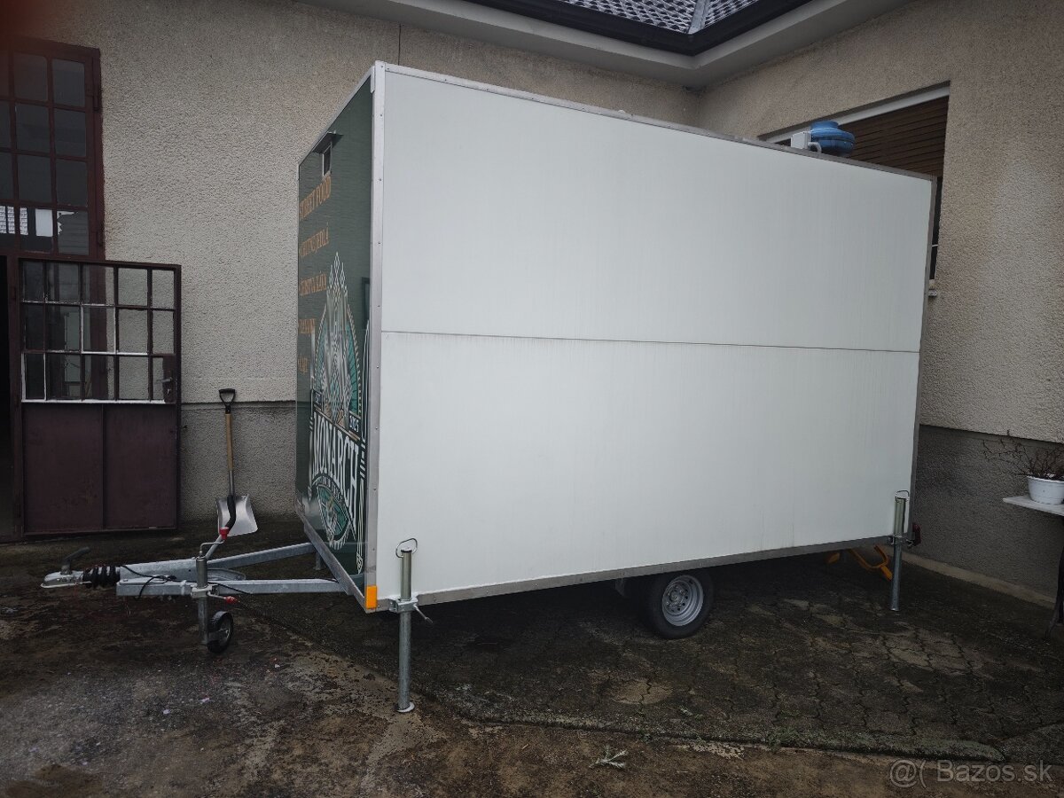Predám predajný príves, gastro príves, gastro karavan, - 2