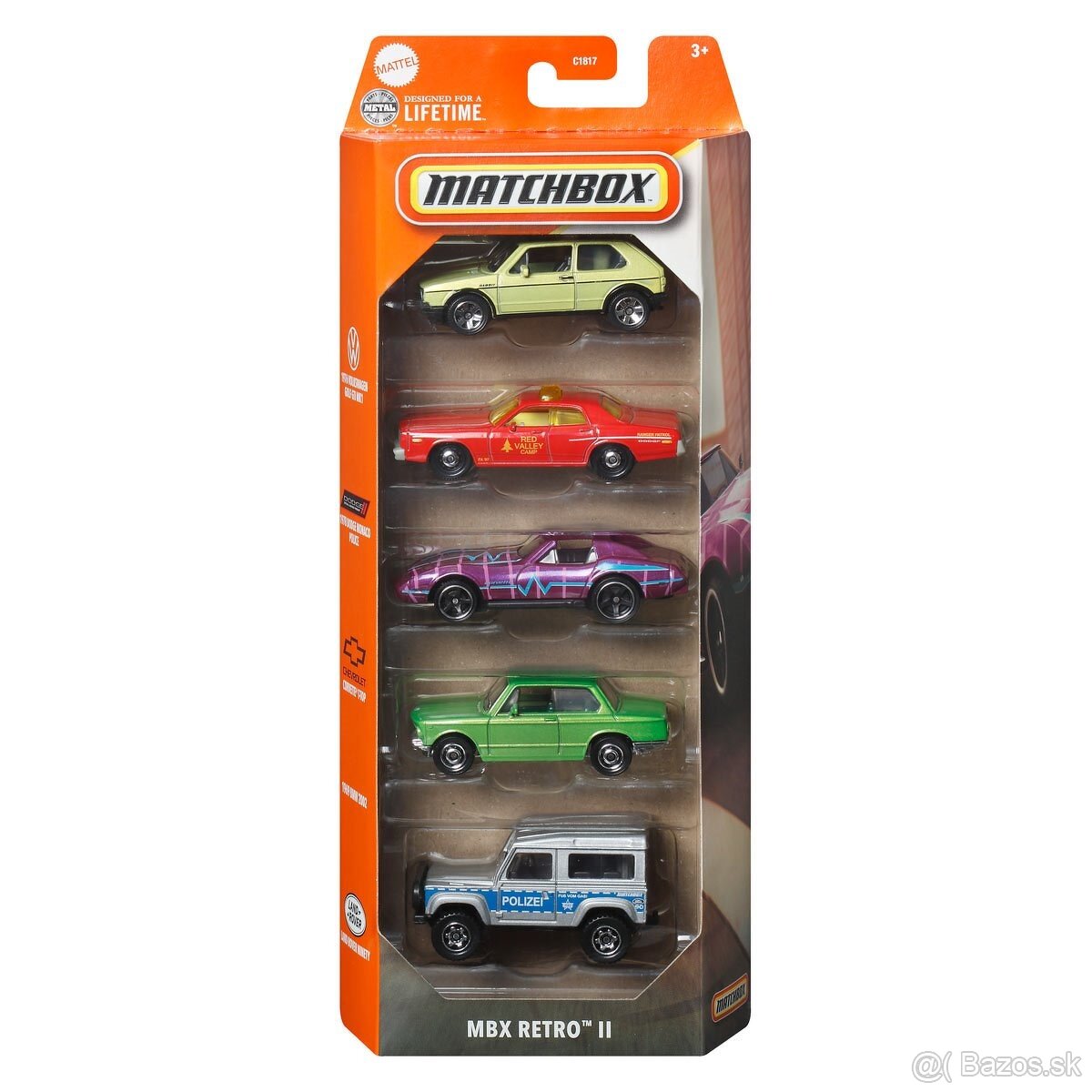 Matchbox 5 pack - RETRO II - 2
