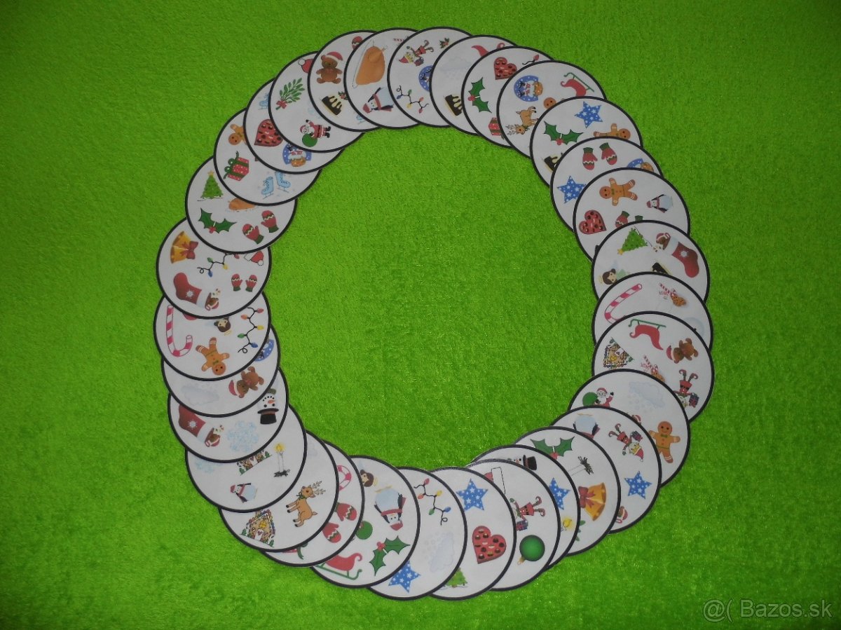 Vianočné DOBBLE (NOVÉ) - 2