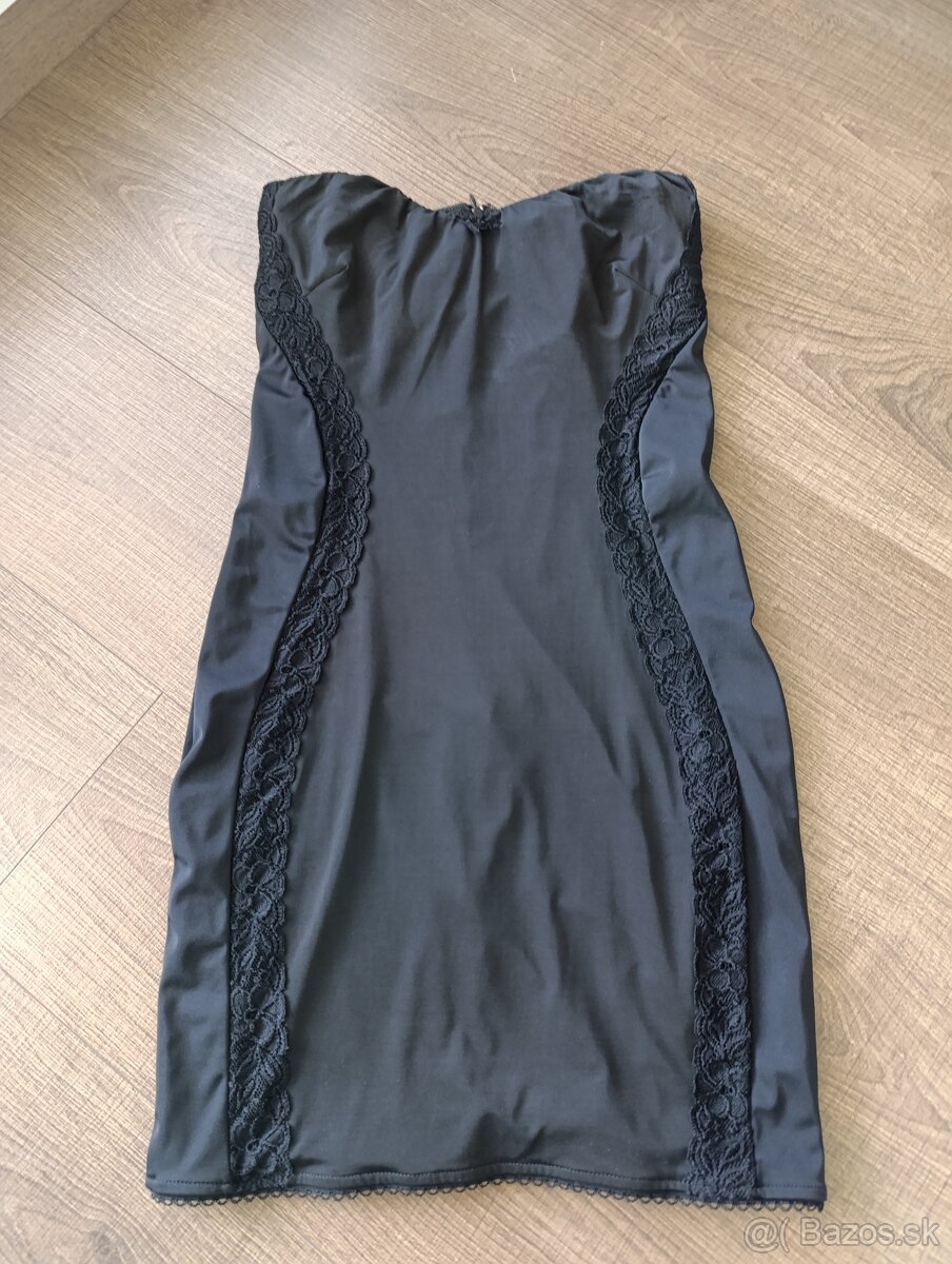 Šaty bez ramienok M - 2