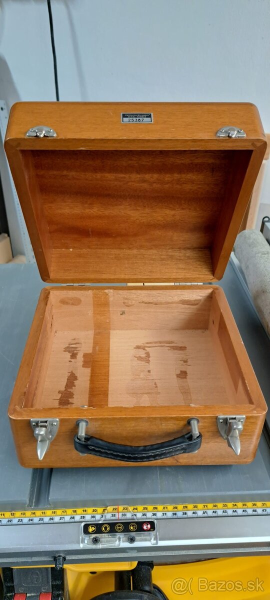 Drevený kufrík - 2