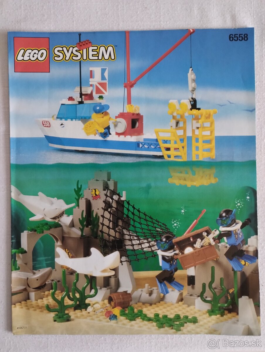 LEGO System 6558 Shark Cage Cove - 2