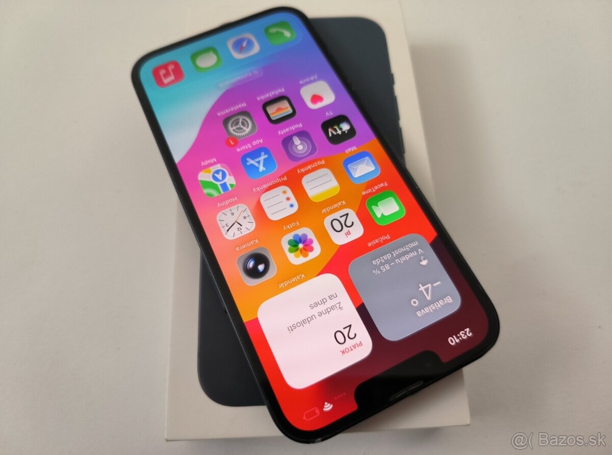 apple iphone 13 128gb Midnight / Batéria 89% - 2