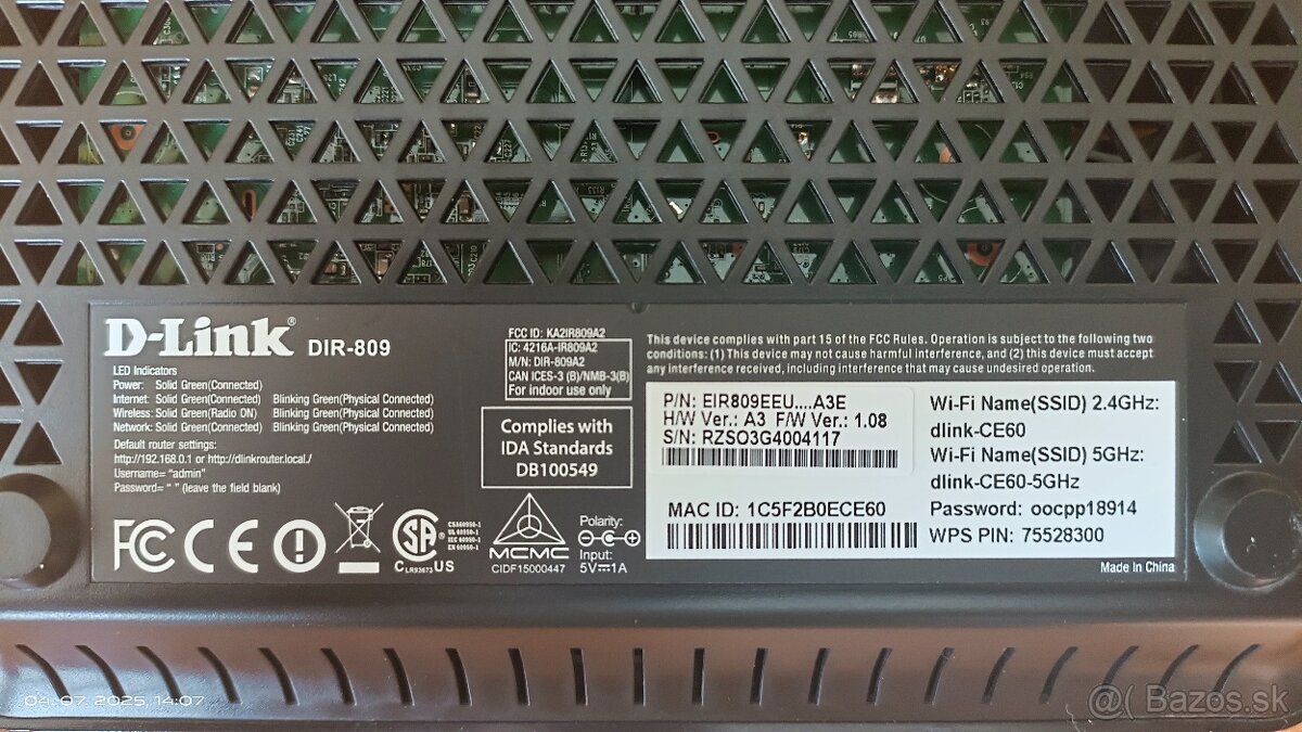 Wifi router D-Link DIR-809 - 2