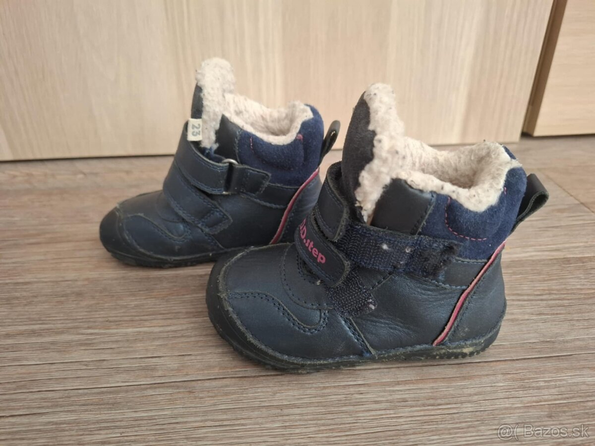 Predam zimne zateplene topanky D.D. Step velkost 23 - 2