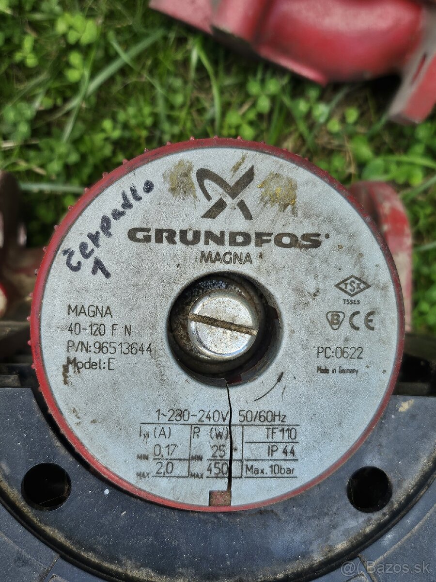 Predám obehové čerpadlá Grundfos + filtre 2" - 2