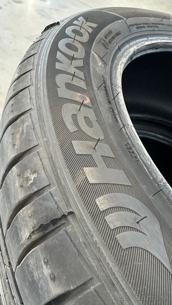 205 55 r16 Hankook letne pneu vyborny stav - 2