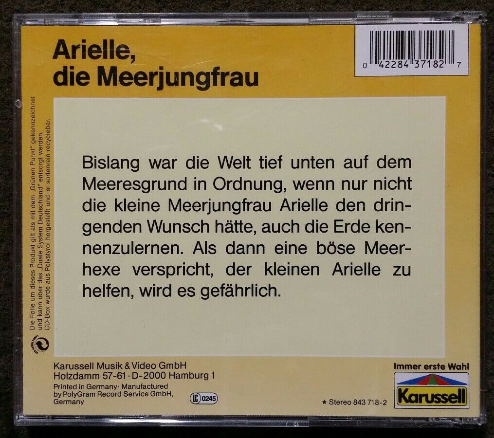 CD Mala morska vila a Arielle 2 - 2