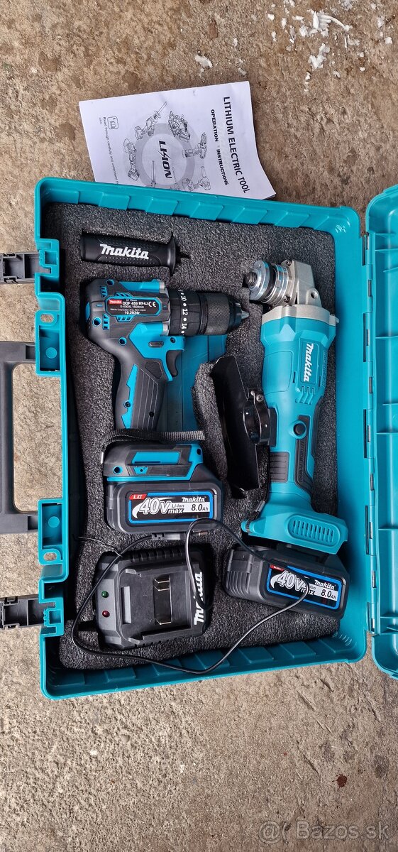 Aku uhlová brúska a uťahovačka - 2