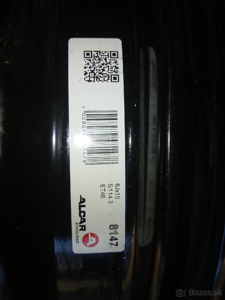 Disky 5x114.3 R15 - 2