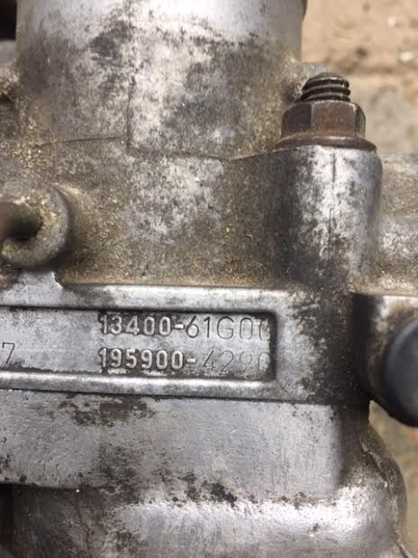 Suzuki škrtiaca klapka - 13400-61G00 - 2