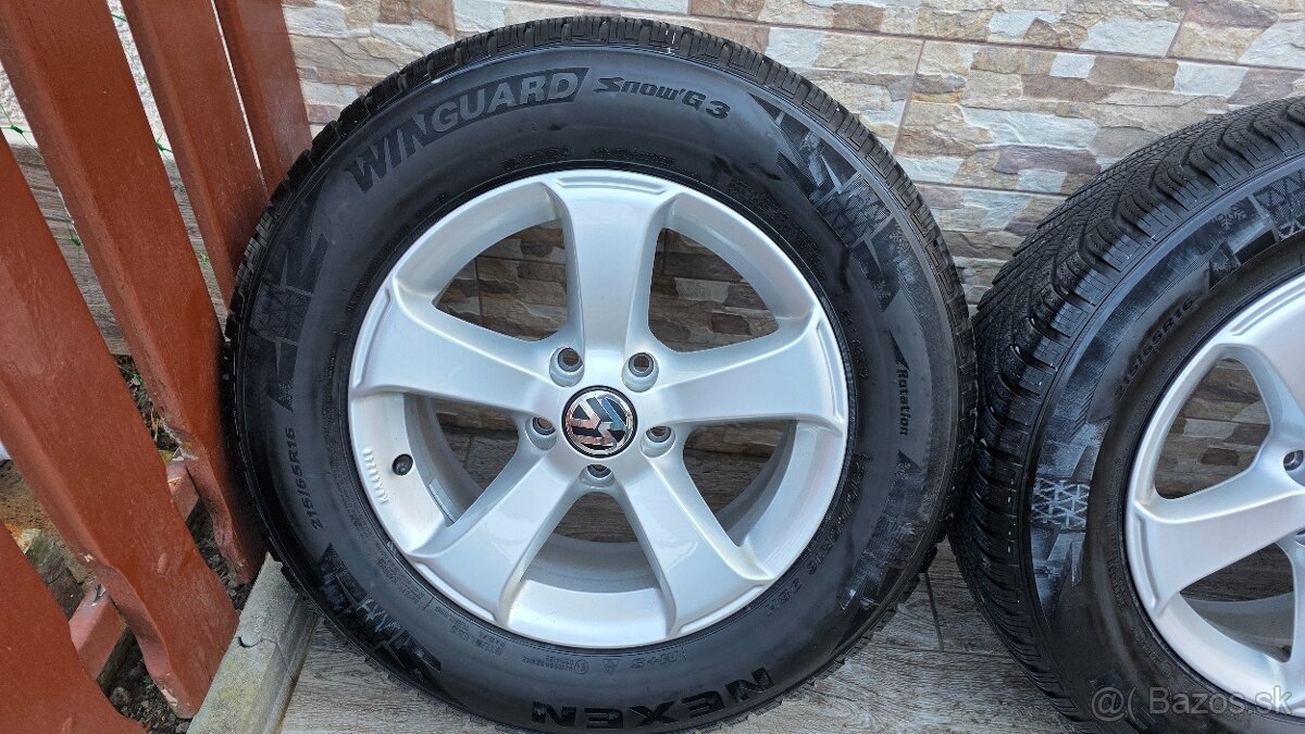 Predám originálne VW SIMA 5x112 /215/65 r16 - 2
