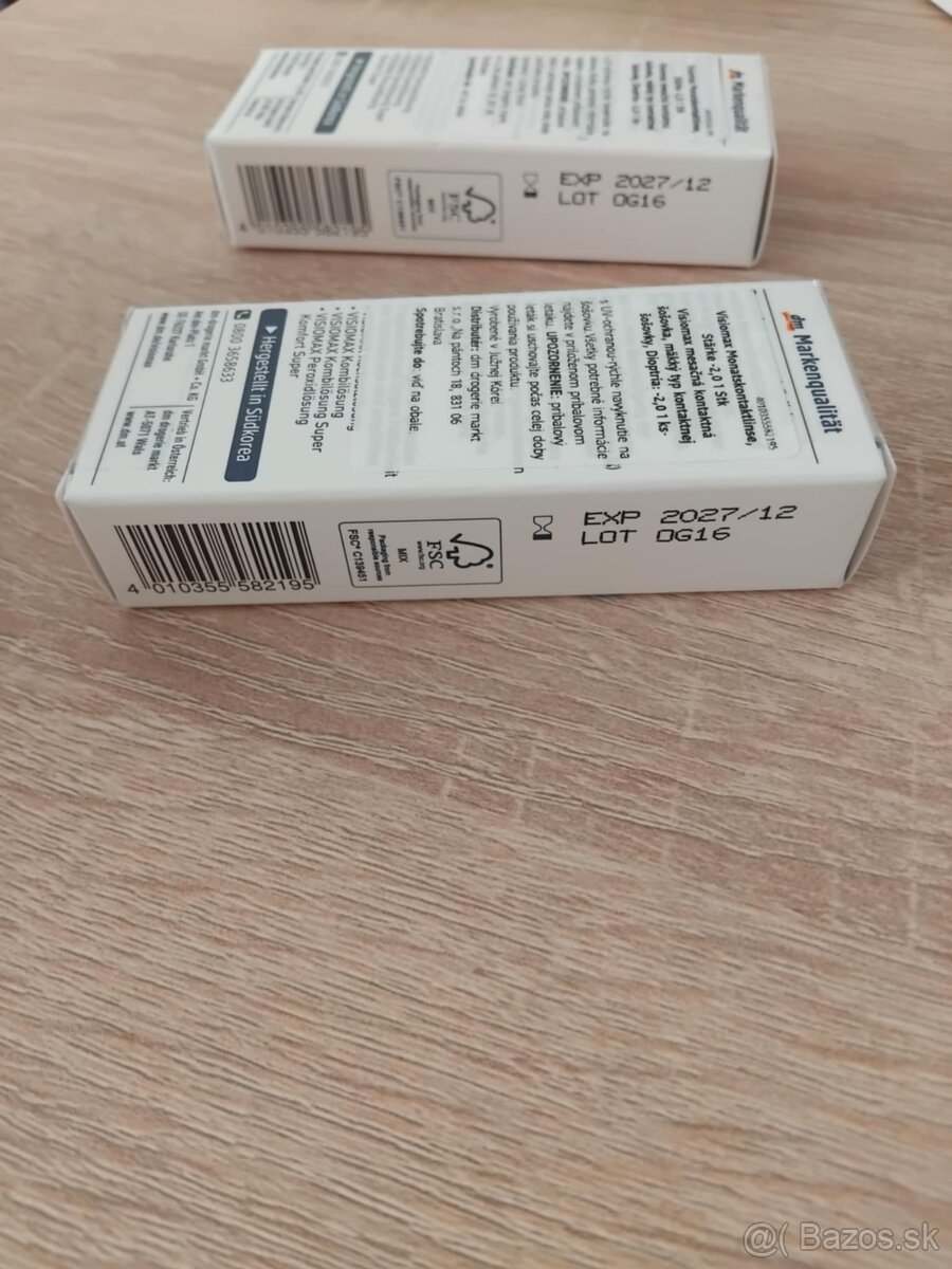 Mesačné kontaktné šošovky -2 - 2