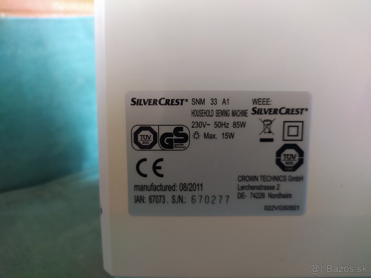 Predám šijací stroj - 2
