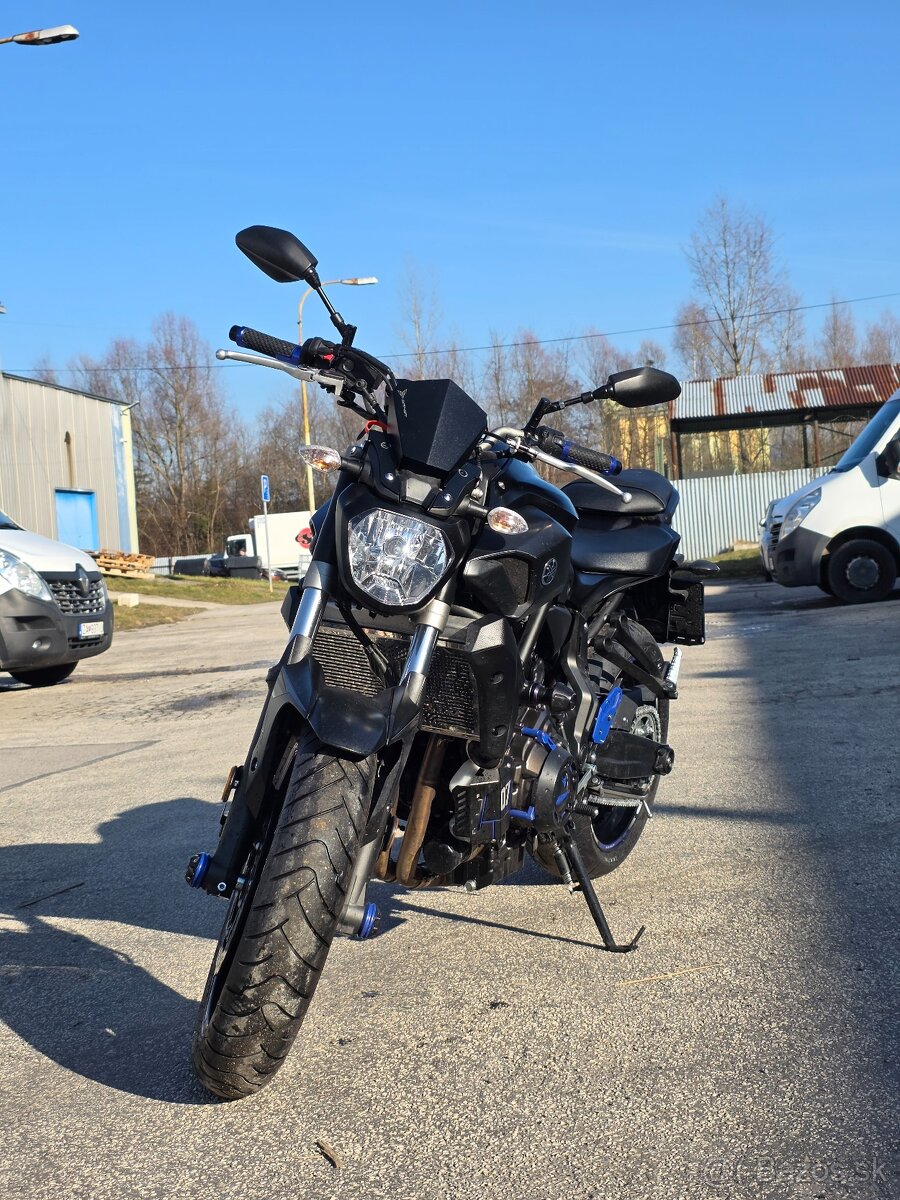 Yamaha MT 07, 55 kw - 2