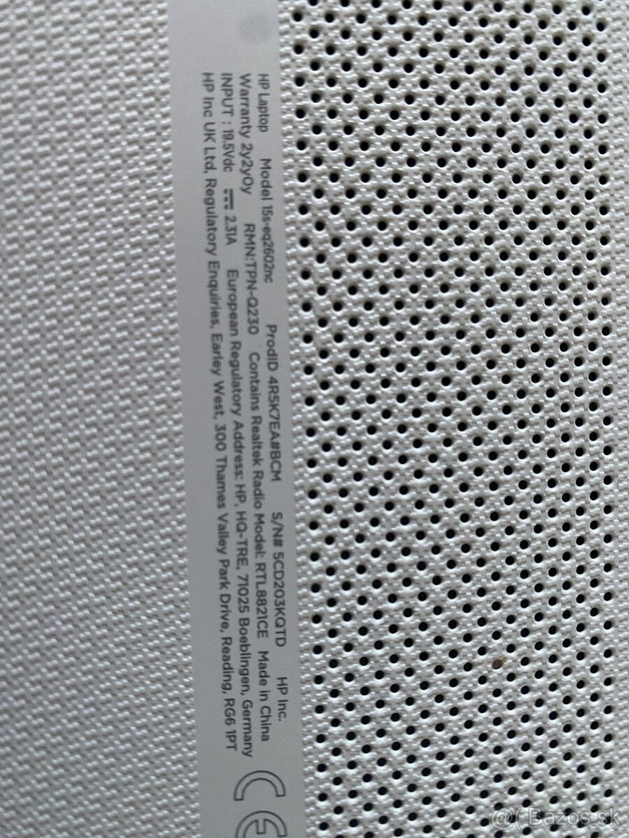 Notebook hp 15s eq2602nc na nahradne diely - 2