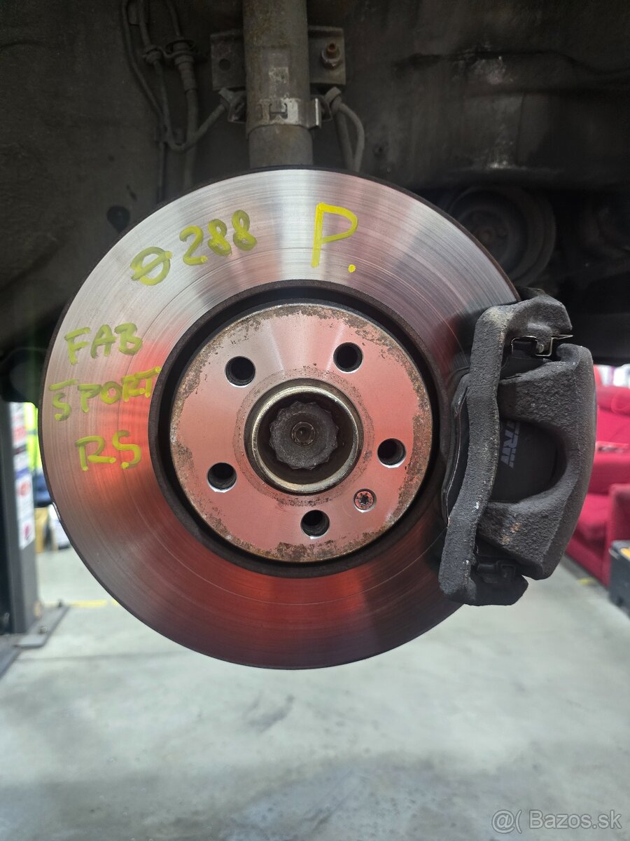 Brzdy , naprava skoda fabia rs - 2