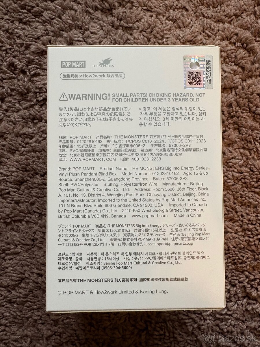 Labubu originál Popmart - 2