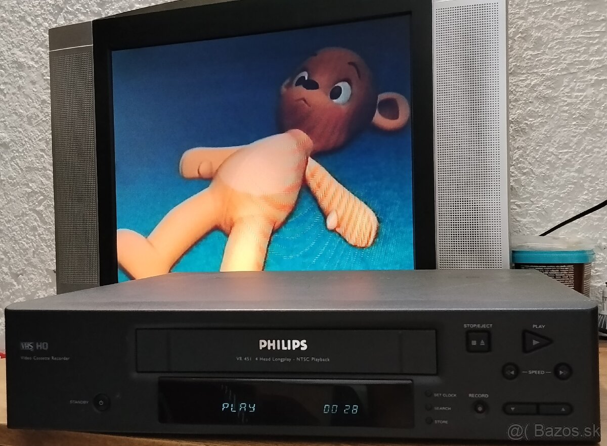 PHILIPS VR451 .... 4 hlavovy videorekorder .... - 2