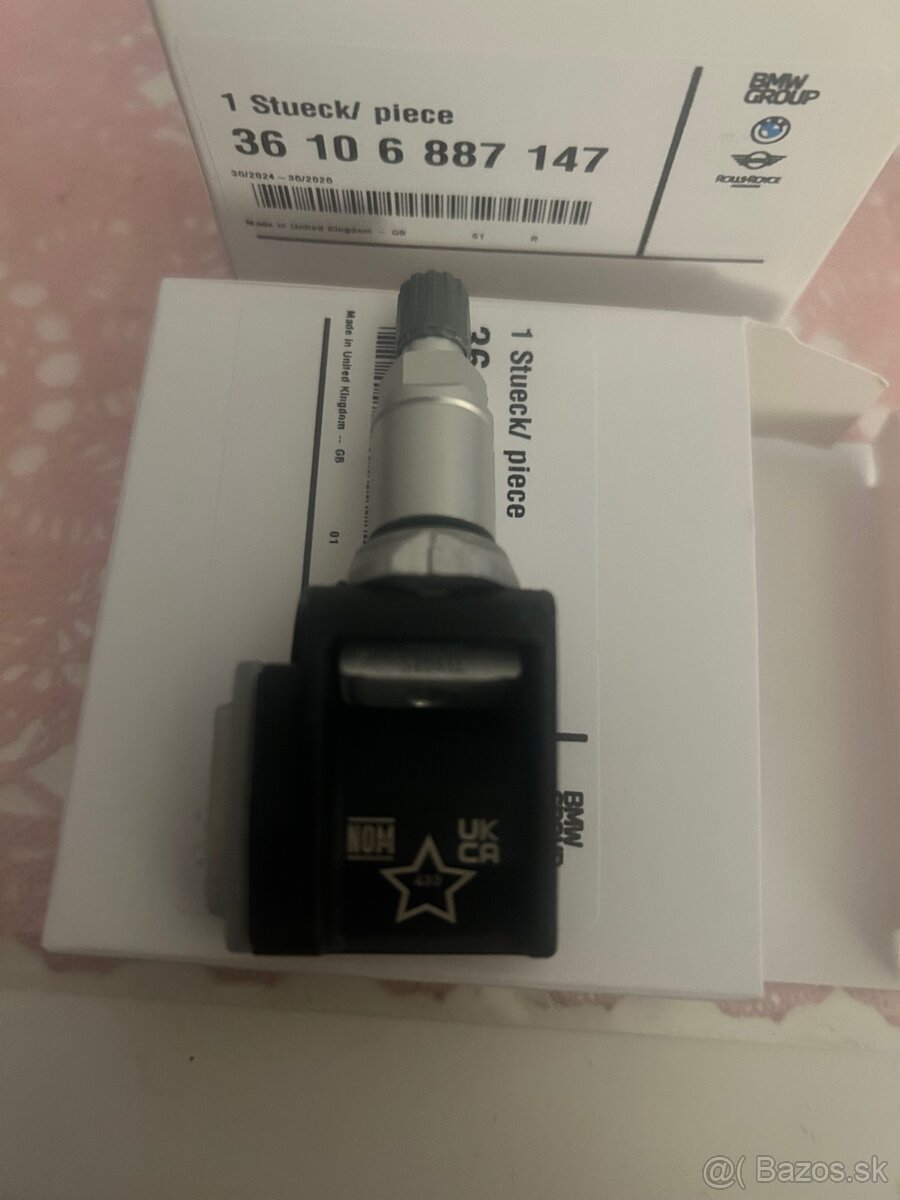 Snímač tlaku TPMS BMW rada 2,3,4,5,6,7,8,iX3,X4,X5,X6,X7 - 2
