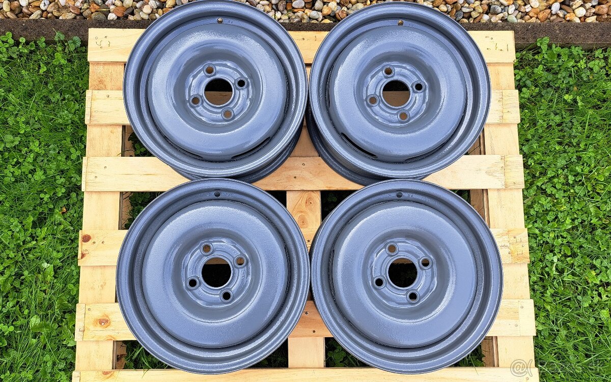 PLECH. DISKY R13 4x100 - VW GOLF, POLO, FELICIA, OPEL CORSA, - 2