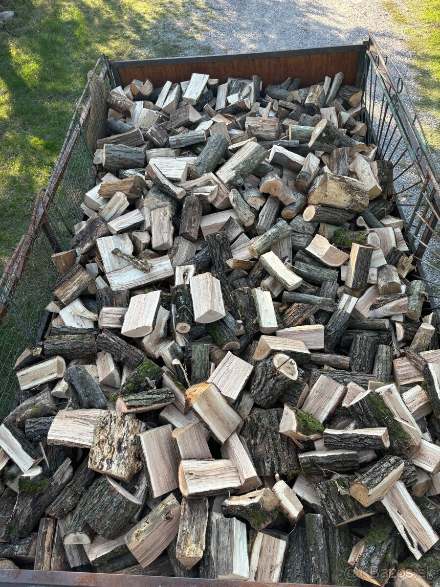 Štiepane palivove drevo Zlate moravce - 2