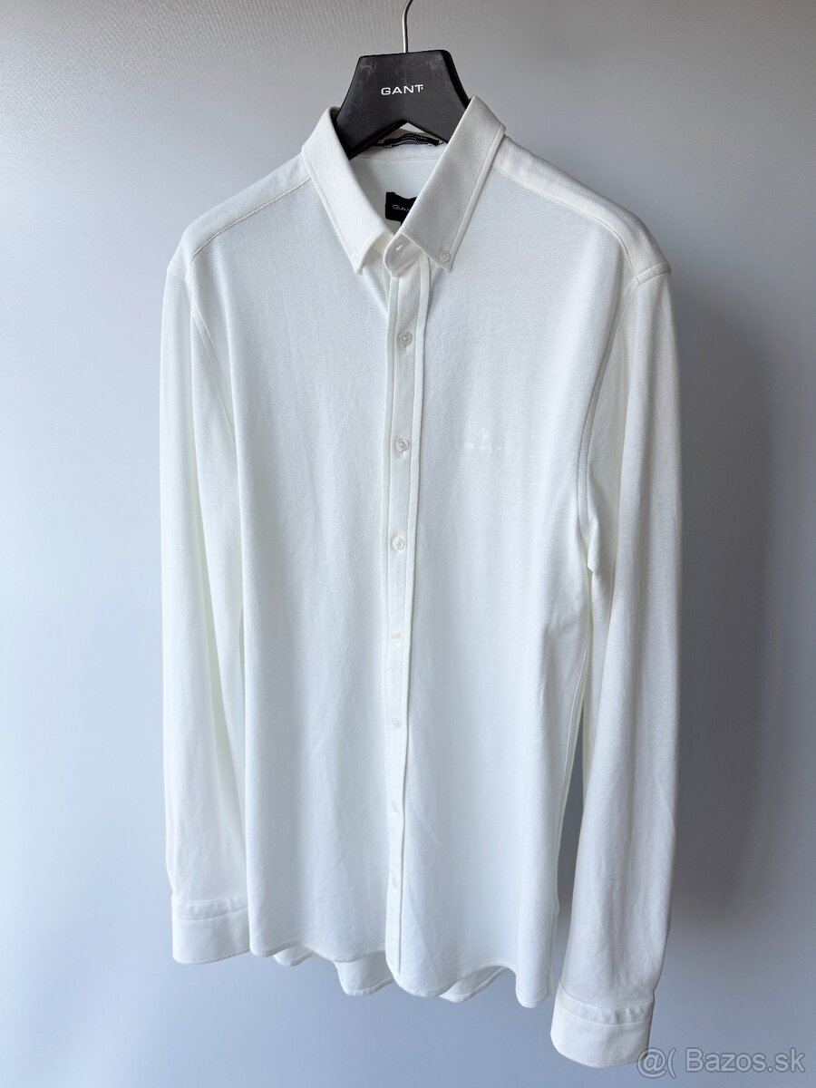 Nová GANT biela pánska košeľa s visačkami veľkost M - 2