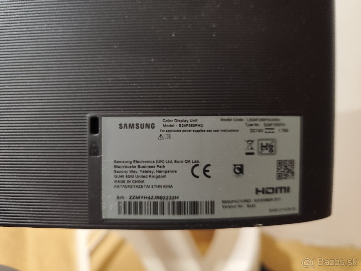 24" Full HD Samsung monitor - 2