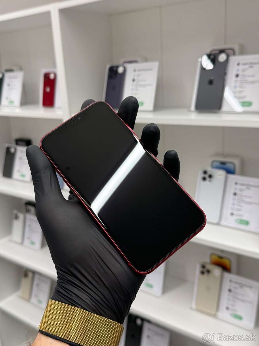ZÁRUKA 2 ROKY / Apple iPhone 11 64GB Red, 100% ZDRAVIE - 2