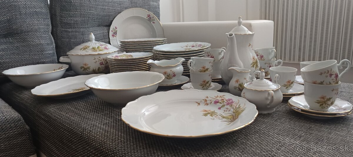 jedálenská a čajová súprava - 2